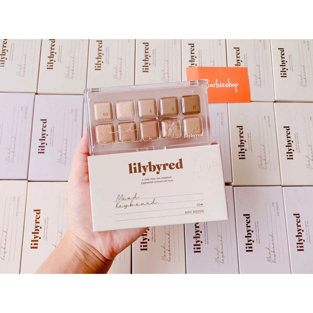 [NEW] Bảng phấn mắt 10 Ô Lilybyred Mood Keyboard (01 - 02 - 03 - 04 - 05)