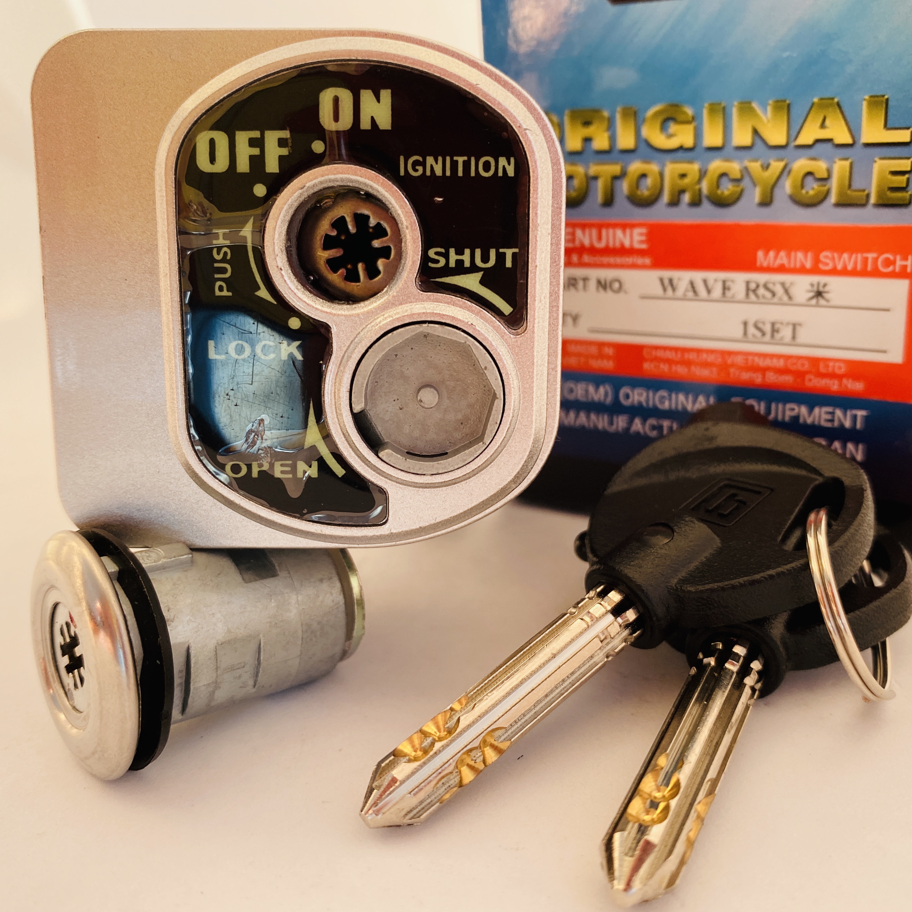 Ổ Khóa Từ 8 cạnh Honda Wave RSX