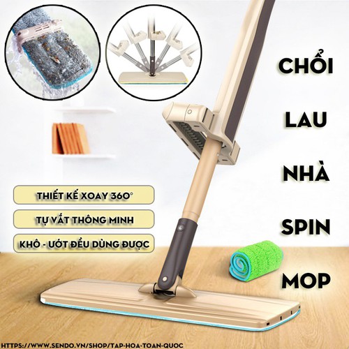 [HCM][LAU SIÊU SẠCH] - CÂY LAU NHÀ TỰ VẮT THÔNG MINH CÓ THỂ ĐIỀU CHỈNH XOAY 360 ĐỘ  - CÂY LAU ĐA NĂNG CÓ THỂ DÙNG ĐỂ LAU KÍNH  LAU TRẦN NHÀ ... VỚI THIẾT KẾ TỰ VẮT SIÊU SẠCH KO LÀM BẨN TAY KHI LAU CHÙI