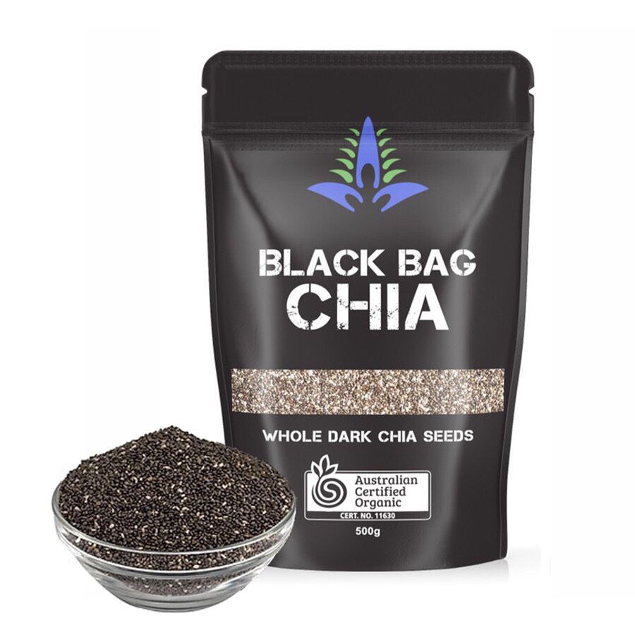 GÓI 500GR HẠT CHIA ÚC - HẠT CHIA BLACK BAG