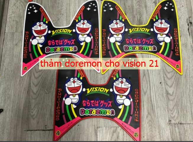 THẢM VISION 21 Thảm Lót Chân HOẠT HÌNH DOREMON gắn VISION 21