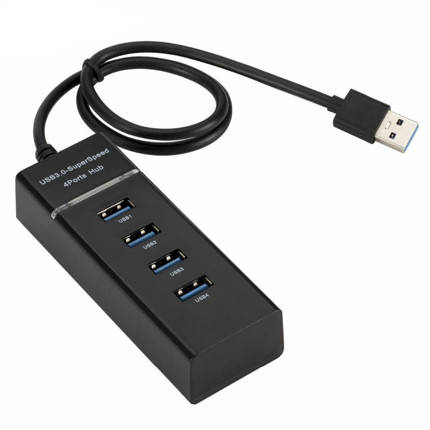 Bộ chia usb hub 4 cổng usb 3.0 cao cấp