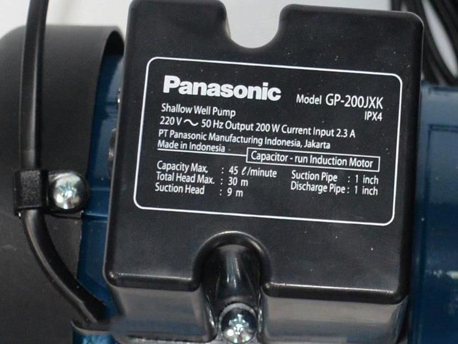 Máy bơm đẩy cao Panasonic GP200JXK (200W)-Hàng nhập khẩu