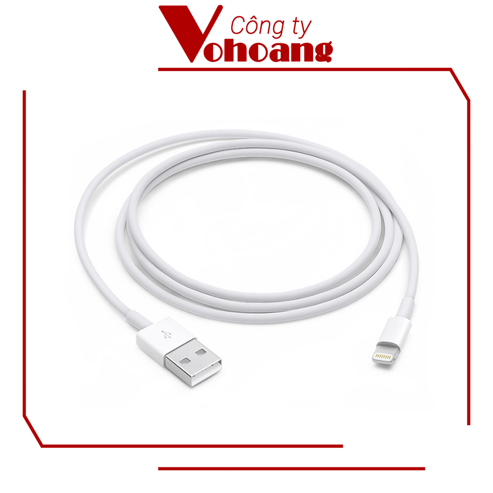 Cáp sạc Pisen Lightning (Trắng) tương thích IP5 IP6 IP7 IP8 IPX