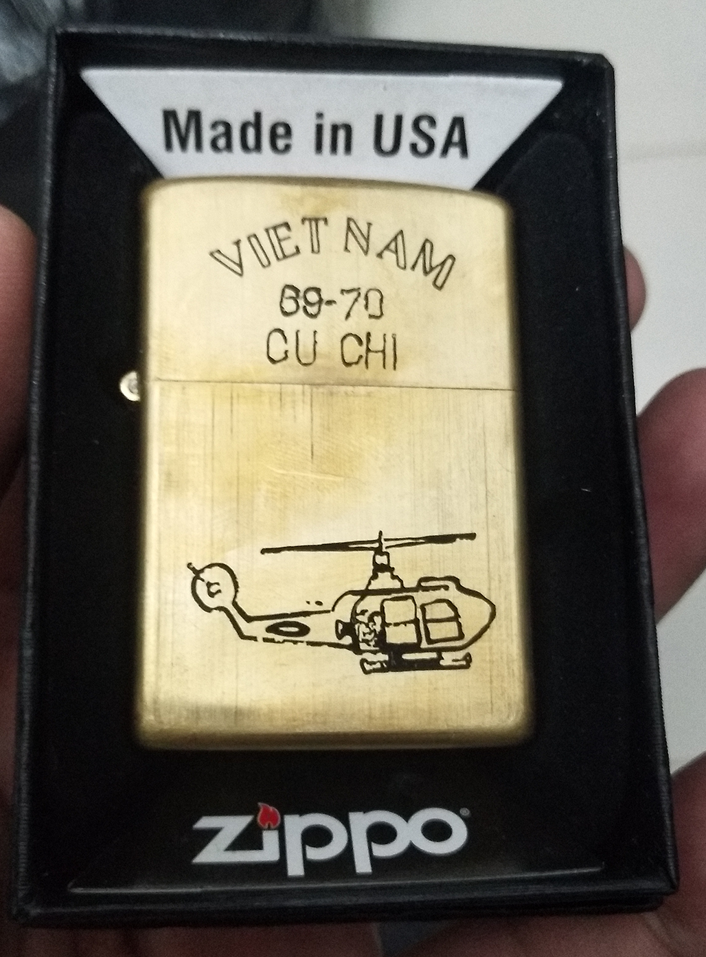ベトナムジッポー ゆるく zippo VIET-NAM 69〜70 DA-NANG