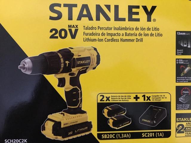 Máy khoan pin Stanley SCH20C2K 18V