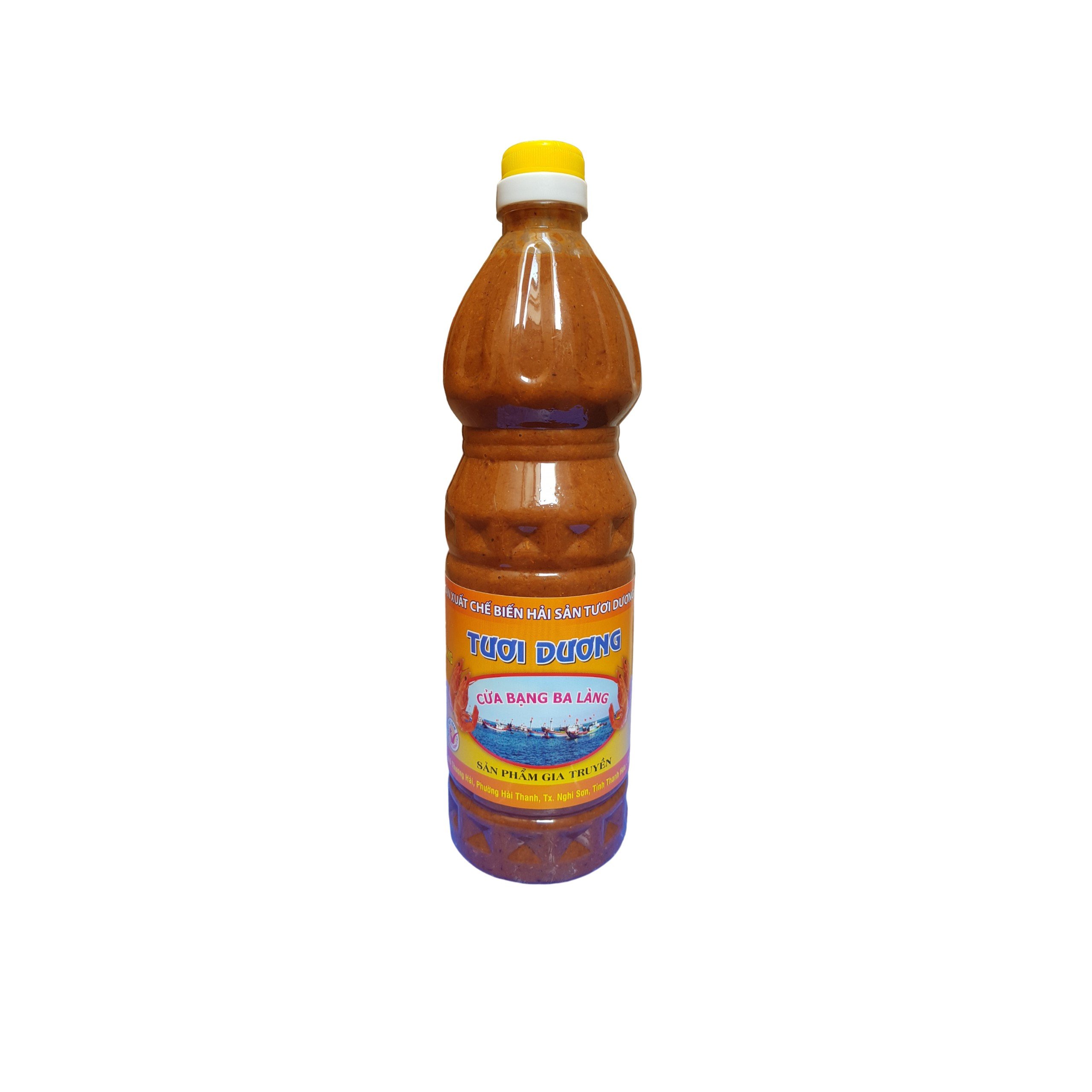 Mắm tép chưng thịt Ba Làng chai nhựa 1kg