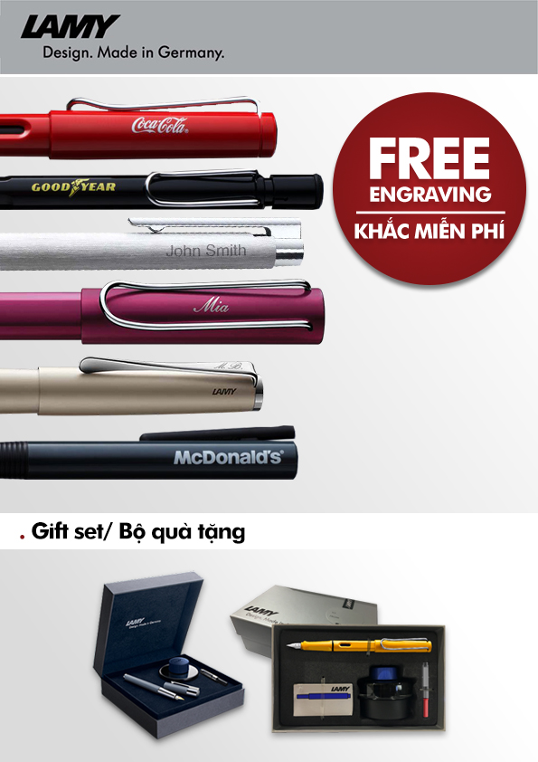 Bút máy cao cấp LAMY studio Brushed (065)