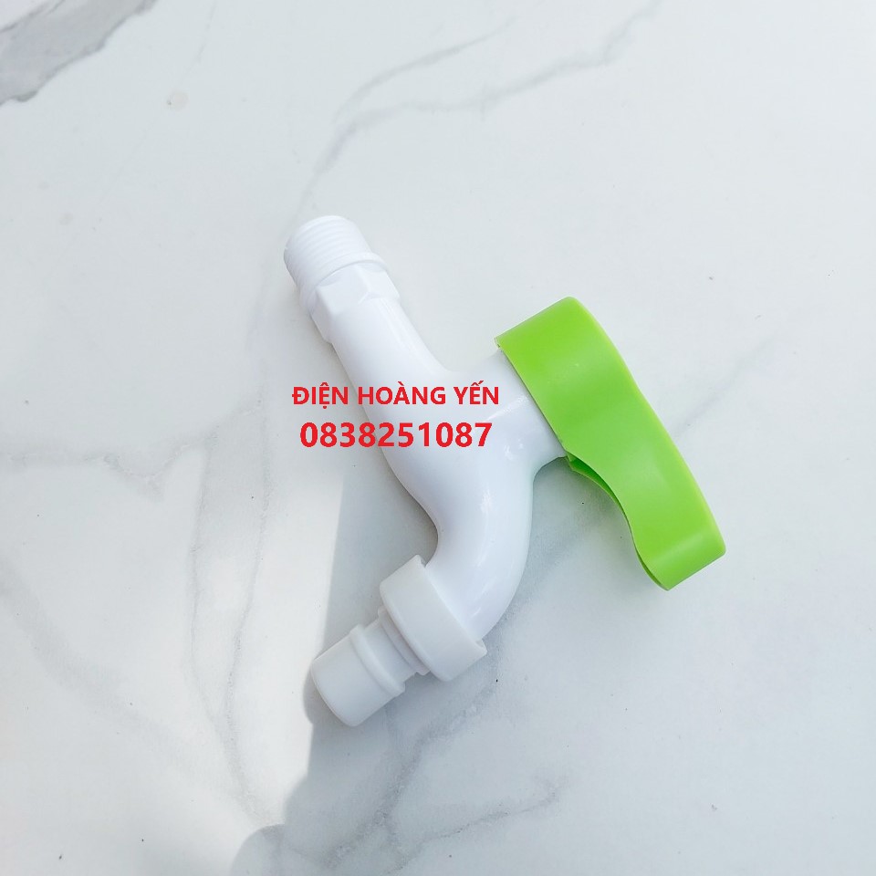 Vòi nước vòi hồ nhựa phi 21mm 27mm