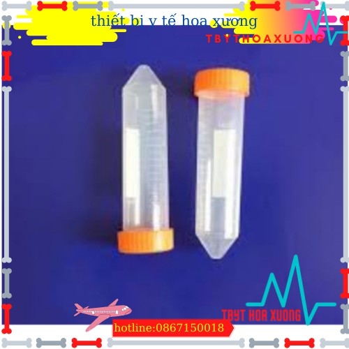 ống ly tâm 15ml -ống falcon 15 ml (túi 100 ống)