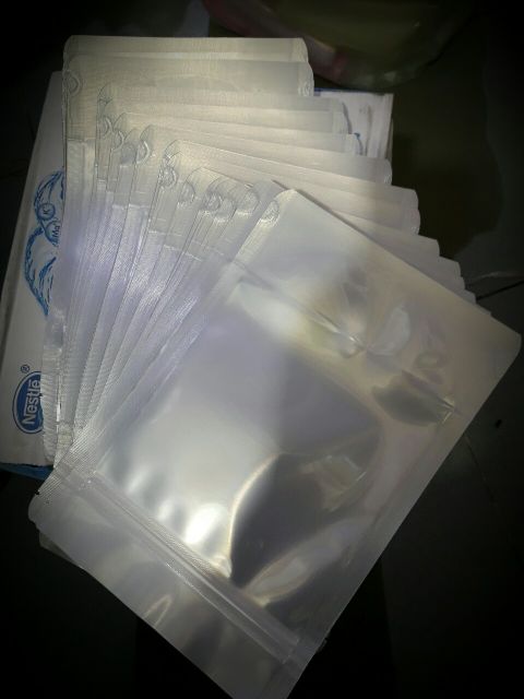 500gr Túi Zip Bạc đáy đứng, dày, xịn