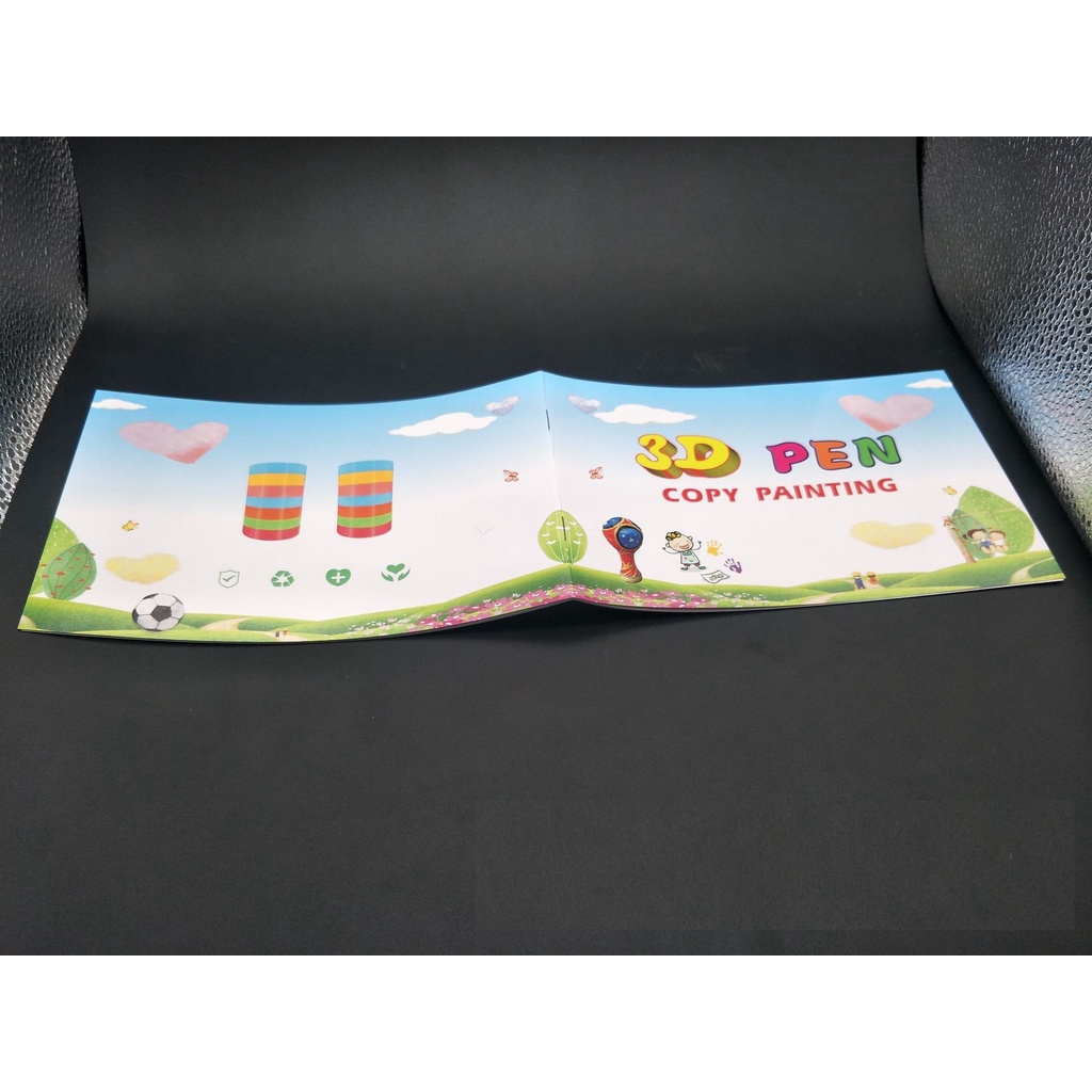 Mực và quyển tập vẽ dành cho bút 3D