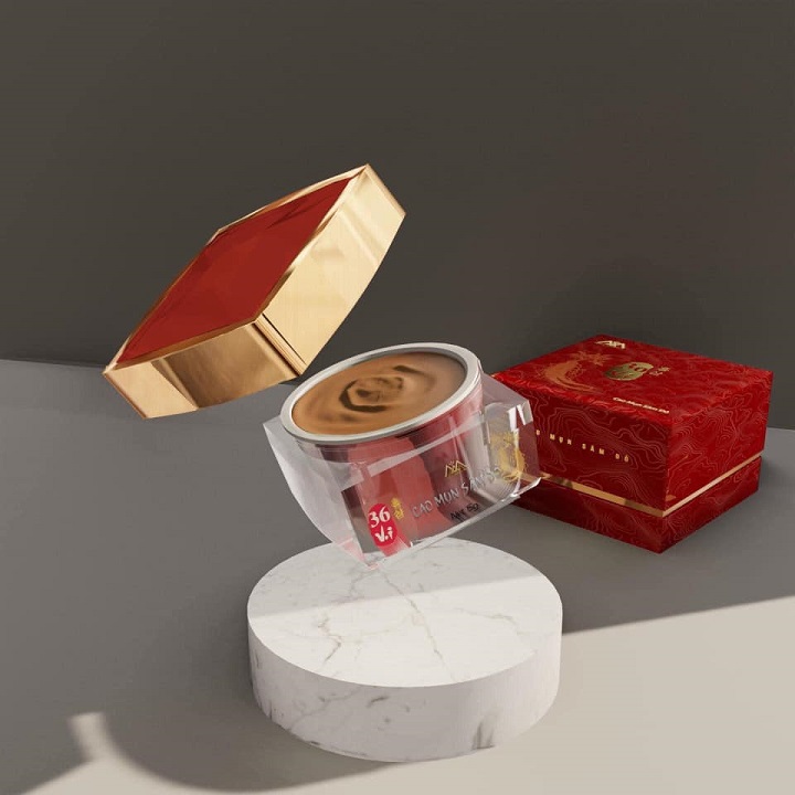 [HCM]Cao m ụn sâm đỏ 15g - Cao sâm đỏ - Cao tri. mun - Kem tri. mun