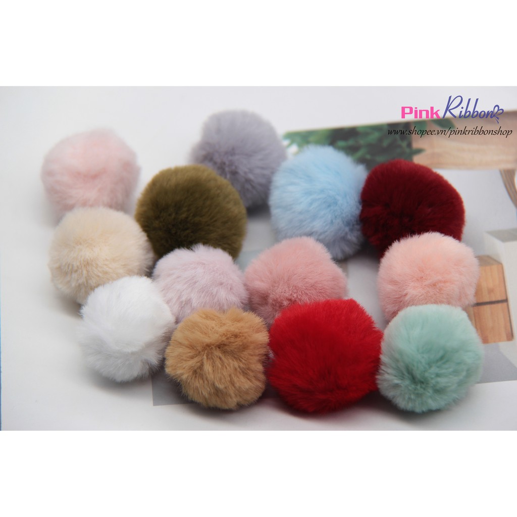 Set 2c - Lông thỏ tròn sợi ngắn 3cm