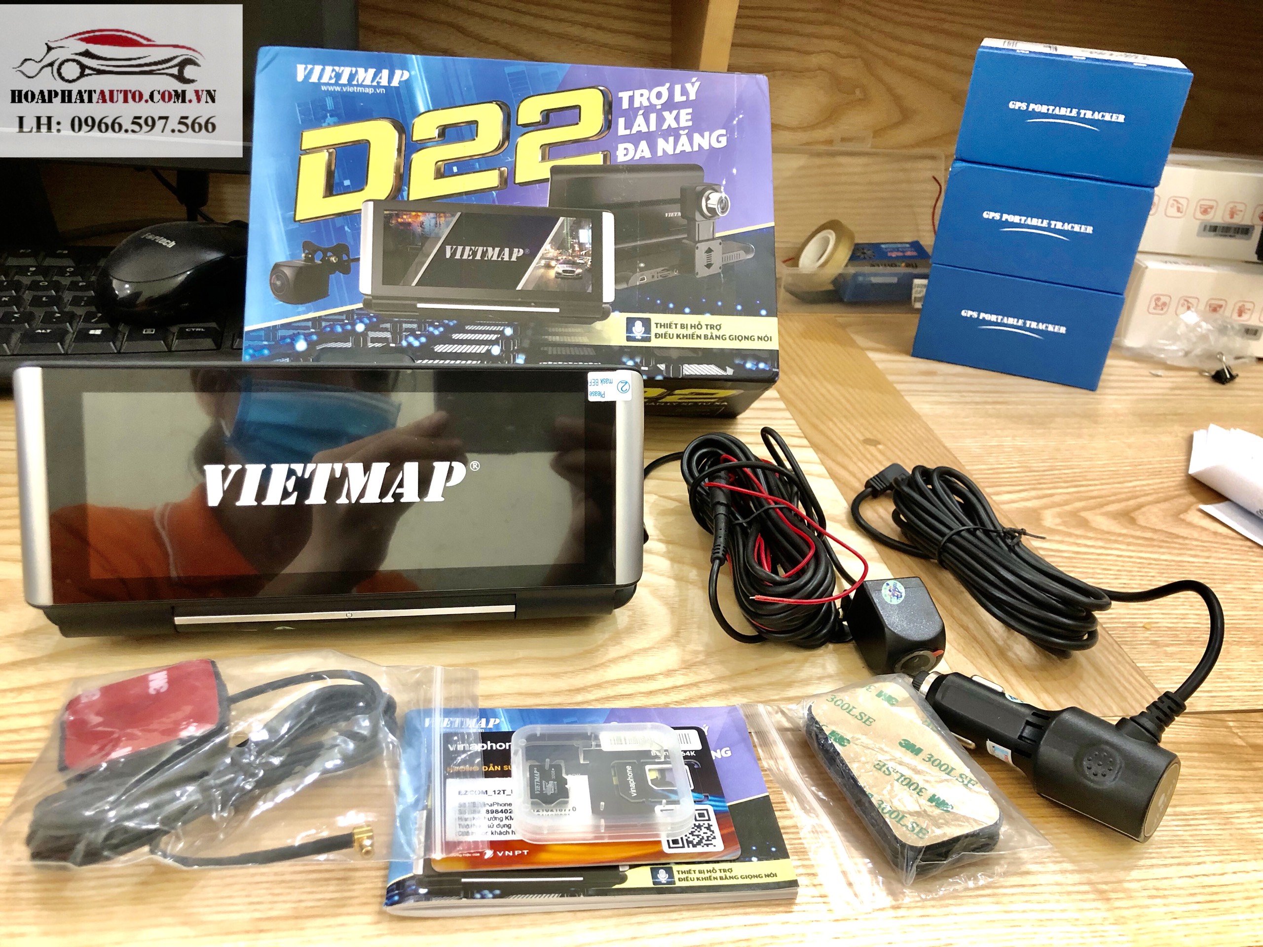 Camera Hành Trình Taplo Vietmap D22 Bản Nâng Cấp Mới Nhất