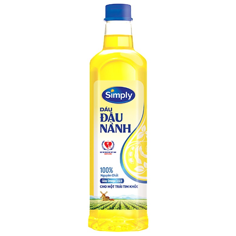 Dầu ăn simply 1l