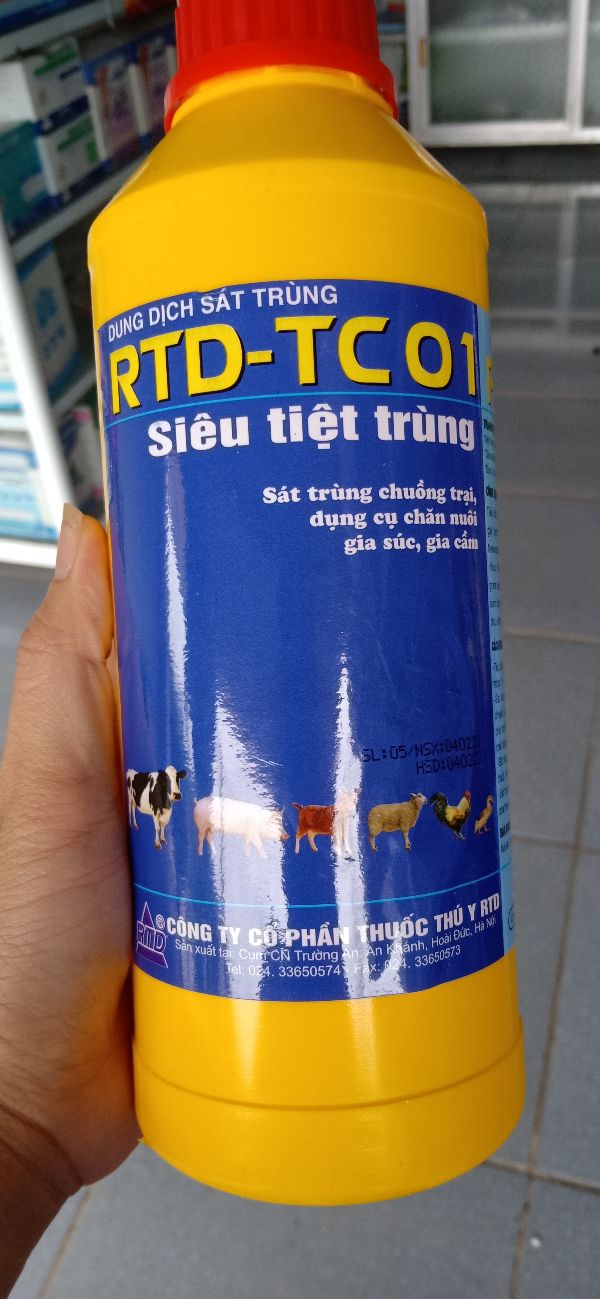 Sát trùng chuồng trại 1 lít