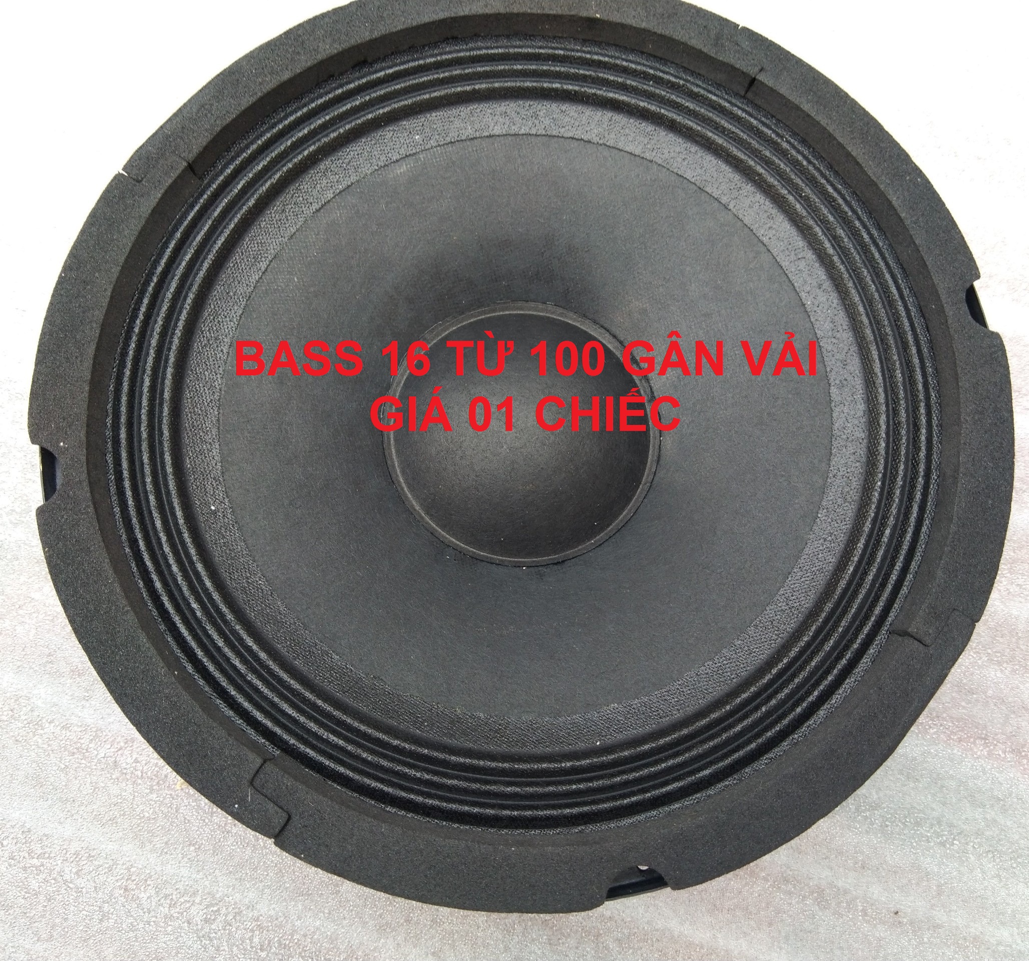 LOA BASS 16 TỪ ĐƠN 100 GÂN VẢI - GIÁ MỘT LOA