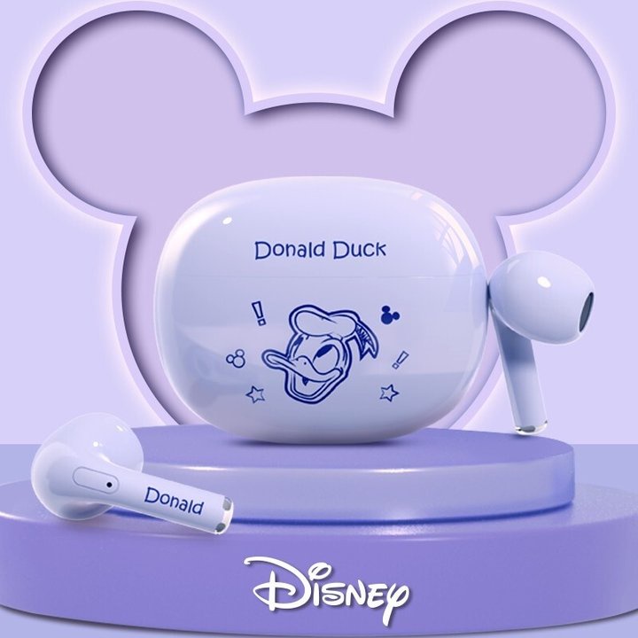 Disney Q2 True Wireless Earphones Bluetooth Earphones HiFi Sound Noise Cancelling Earbuds Over-Ear Bluetooth Wireless Headphones Bluetooth Version 5.1 Waterproof IPX5