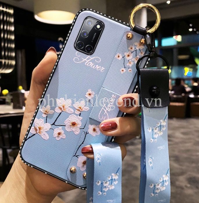 Ốp lưng đính đá hiệu LifeStyle dành cho OPPO A52