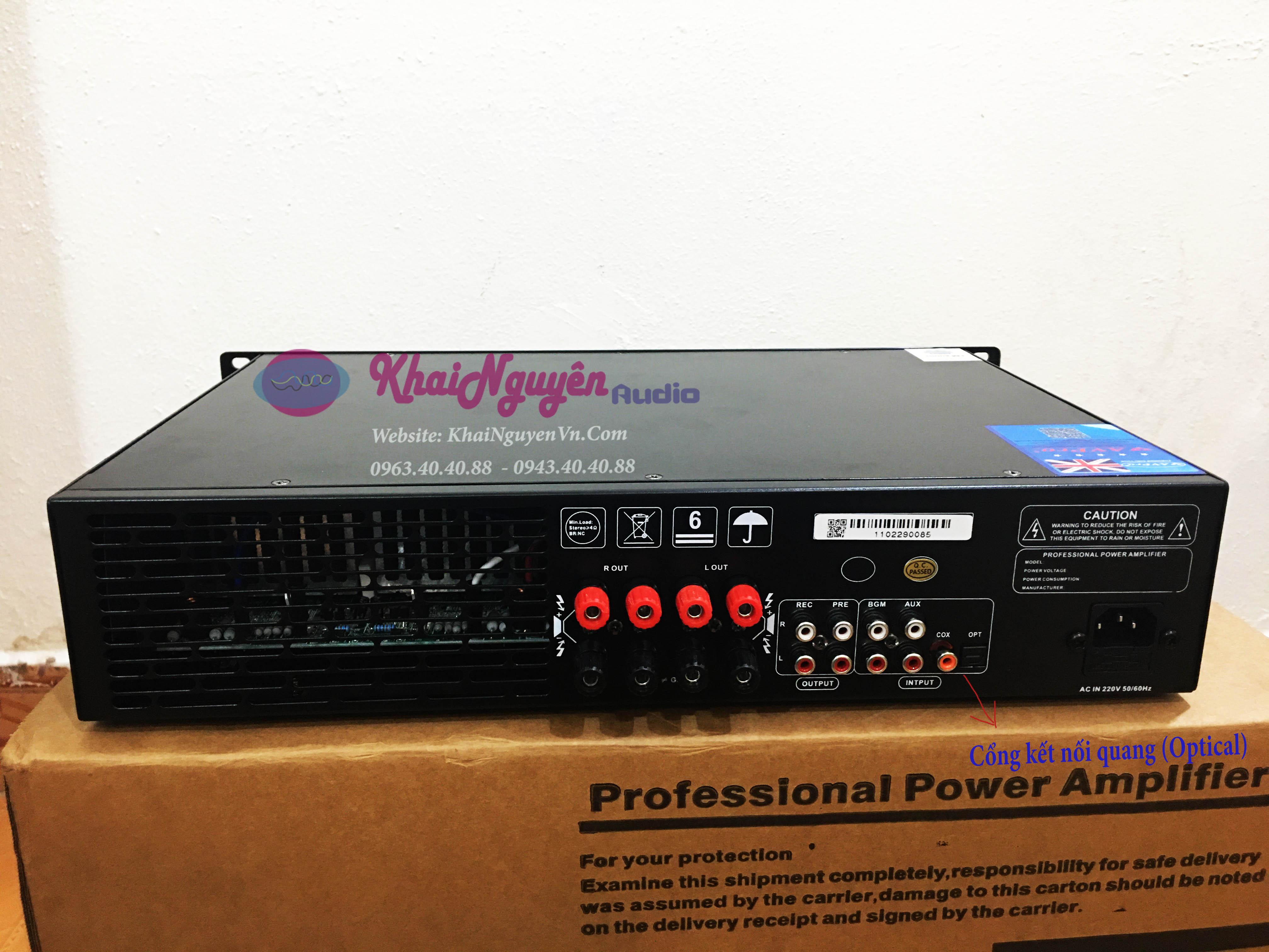 Ampli liền vang AV Pro PA605 bản cao cấp