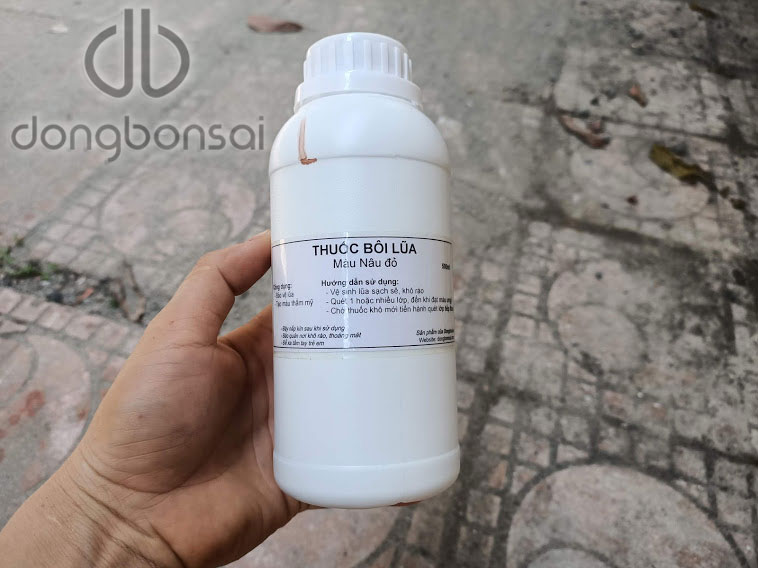 Bôi lũa bonsai màu nâu đỏ 500ml