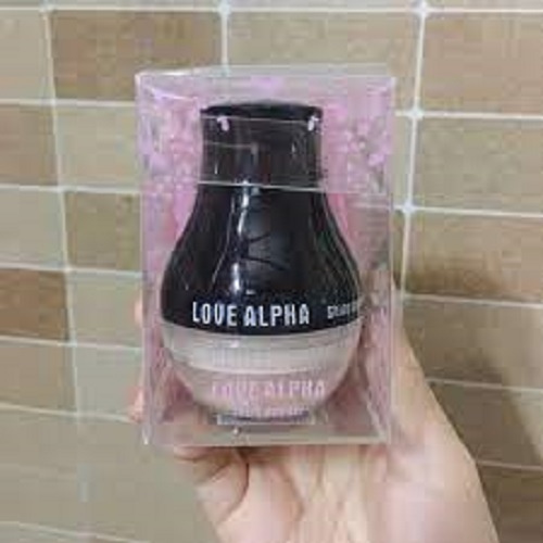 Phấn phủ bột nhũ kim tuyến Love Alpha