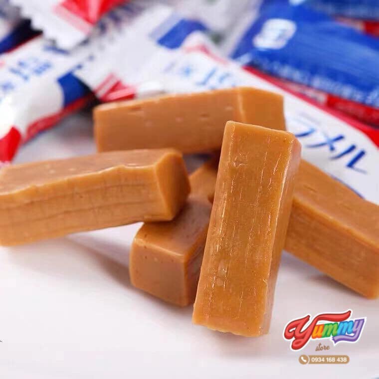 Morinaga Kẹo Caramel Muối Gluten Free