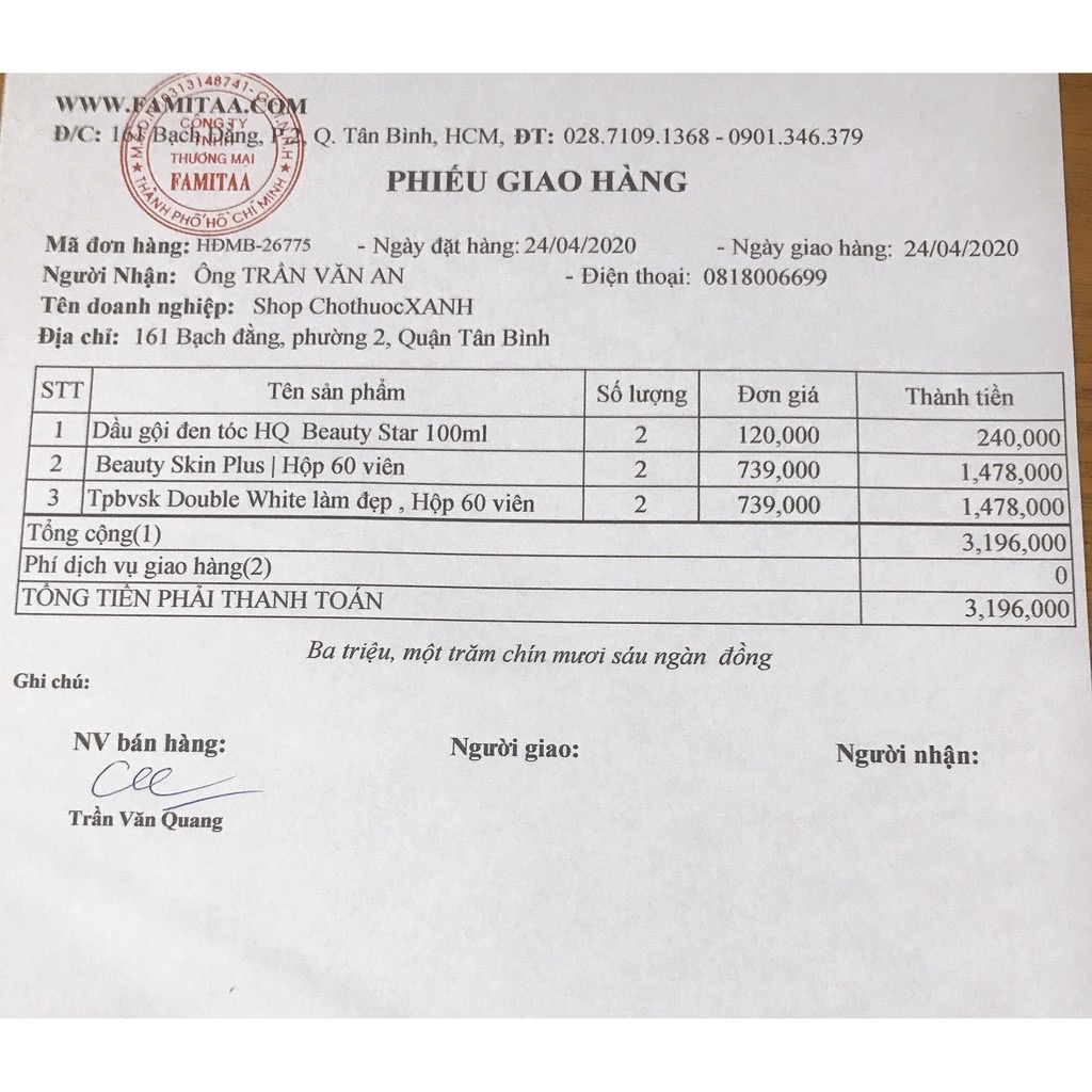 DOUBLE WHITE trắng da mờ nám Hộp 60v