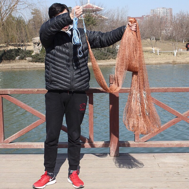 Chài dù bắt tôm cá siêu nhạy bung 5m nặng 2.5kg  (cam kết bảo hành đổi trả trong 2 tuần đầu)