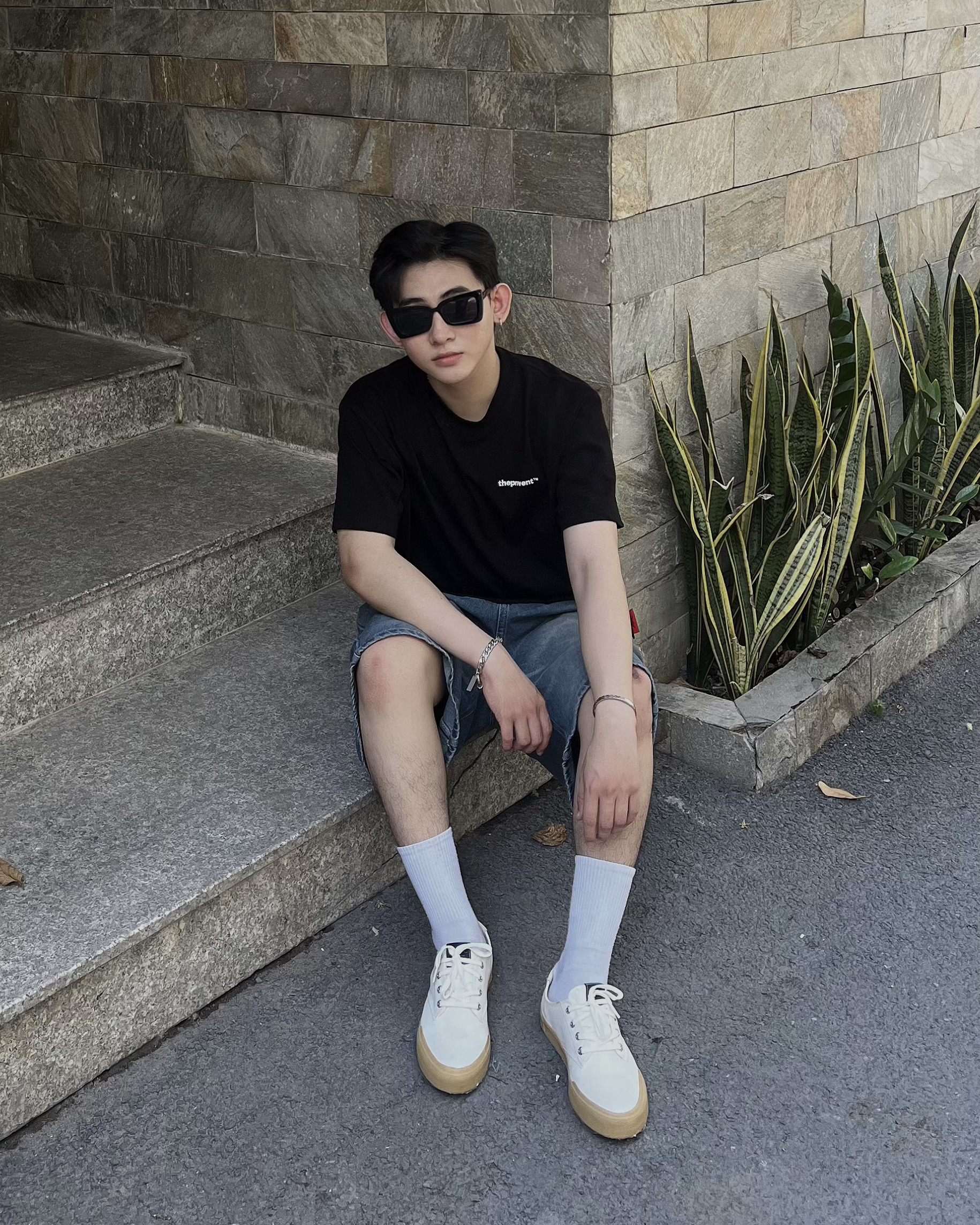 Giày Sneaker Dincox Vải Canvas Nam Nữ E22 White