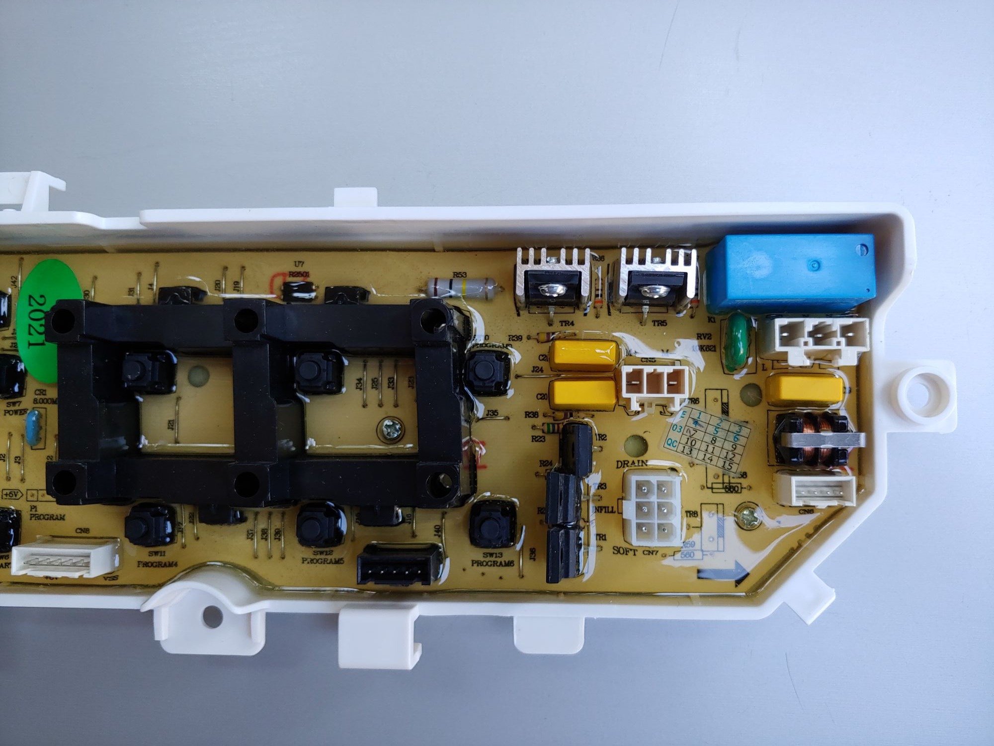Bo máy giặt Samsung DC63 - 01600A. ( 13 phím ).