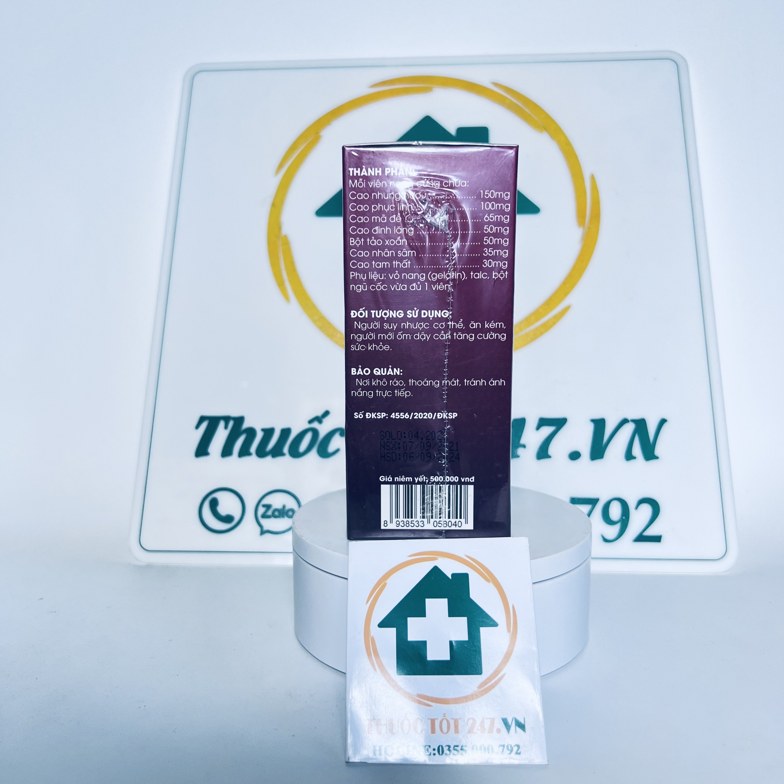 ✅ THẢO MỘC TĂNG CÂN SÂM NHUNG PLUS 100% CHÍNH HÃNG 👍 ❤️