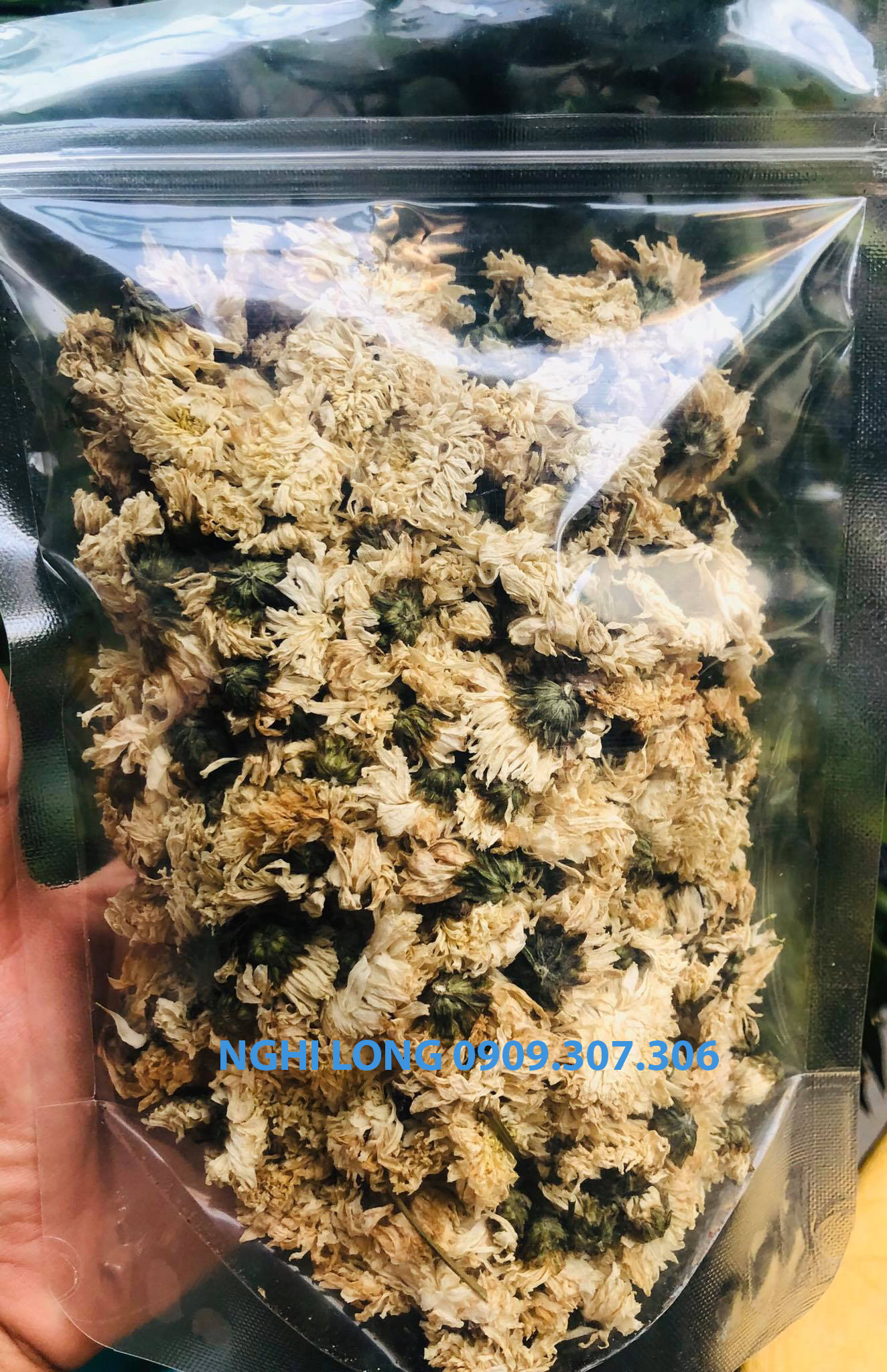 [HCM]Bông Cúc Trắng Xấy Khô 500G