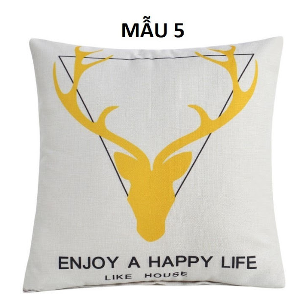 Gối Xanh Vàng Aloha