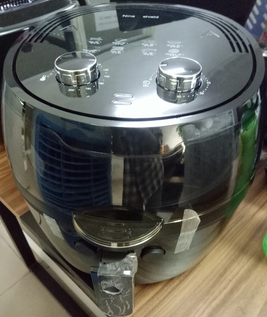 (Bảo Hành 12 Tháng )Nồi Chiên Không Dầu CƠ Nine Shield 8 lít