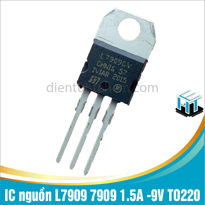 Combo 4 con IC nguồn L7909 7909 1.5A -9V TO220