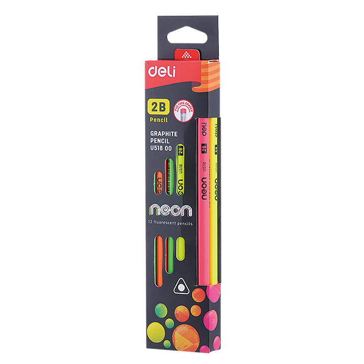 01 Cây Bút Chì Neon Deli