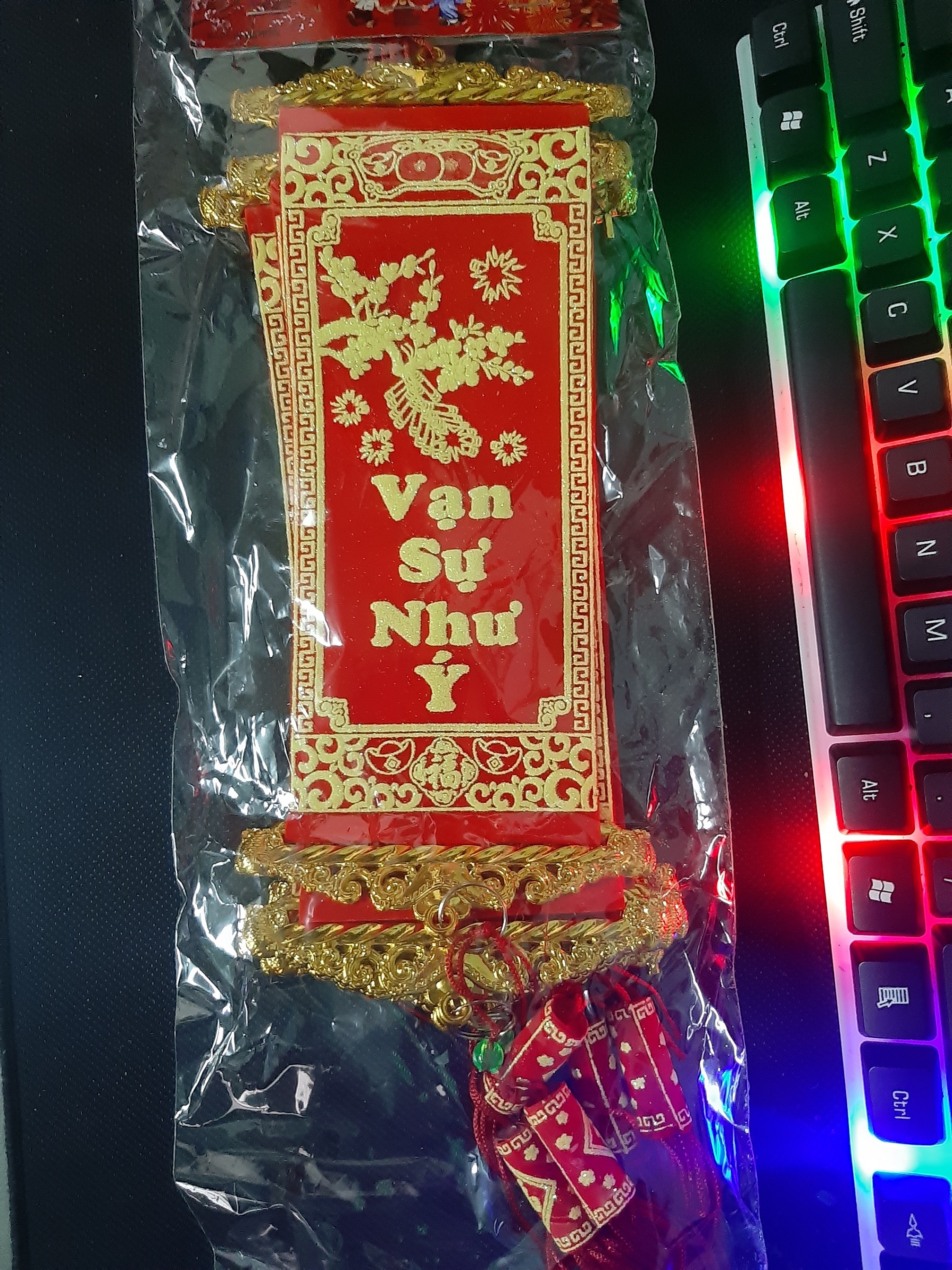 Combo 5 cái Liễn đại Vạn sự như ý treo ngày tết