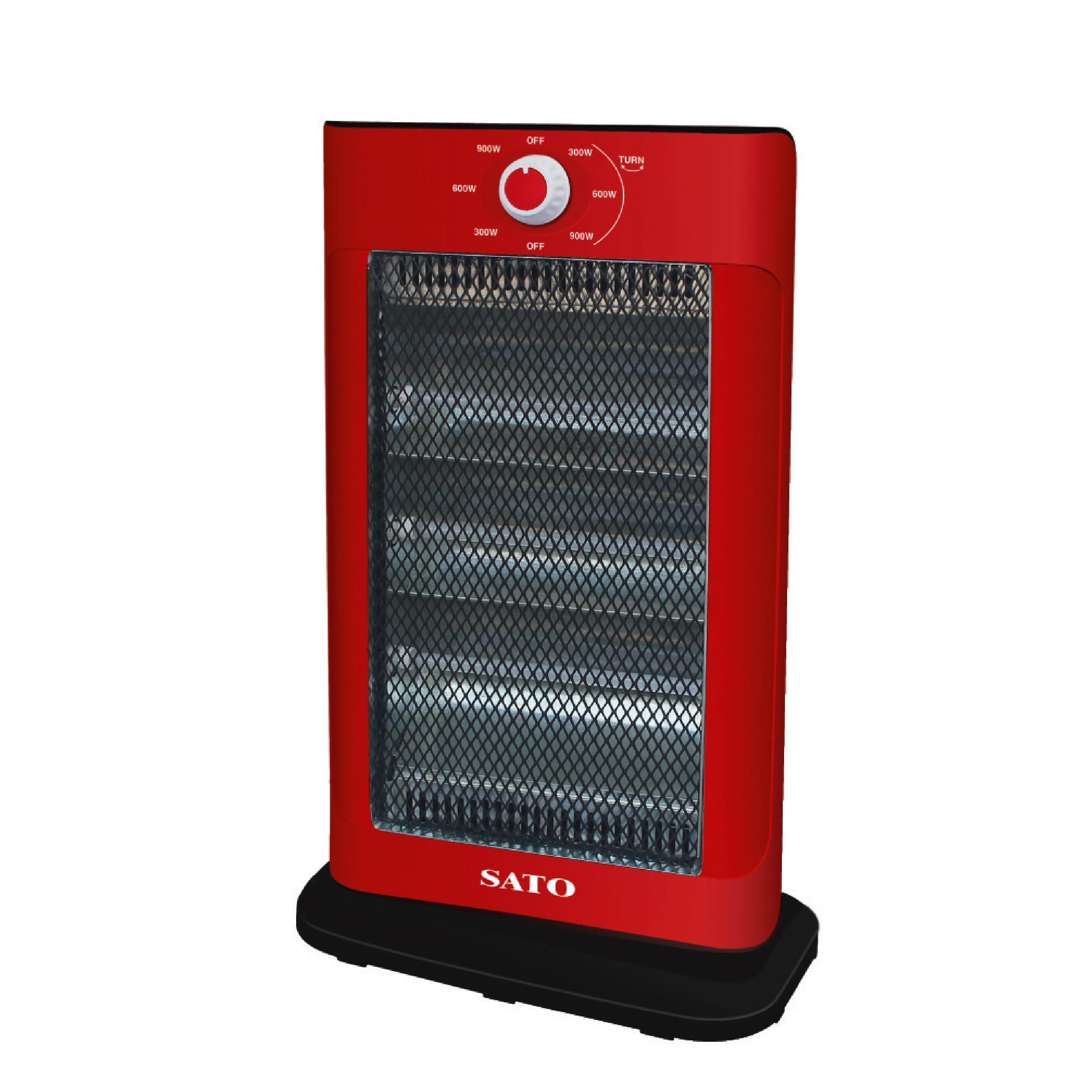 Quạt sưởi SATO ST-QS3B(D) 900W ( Đỏ )