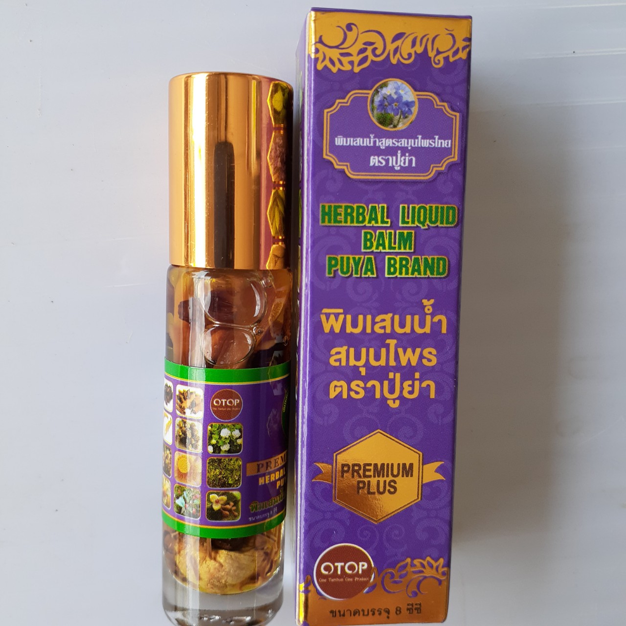 [HCM]Dầu Lăn 19 thảo dược OTOP PREMIUM PLUS- Dầu gió lăn NỘI ĐỊA THÁI LAN