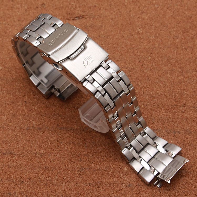 Dây Đeo Đồng Hồ Bằng Da Thật Dây đồng hồ da cao cấp Dây đồng hồ Casio EF-540 series dây đeo thép dây khóa inox phụ kiện dây đồng hồ nam 2711