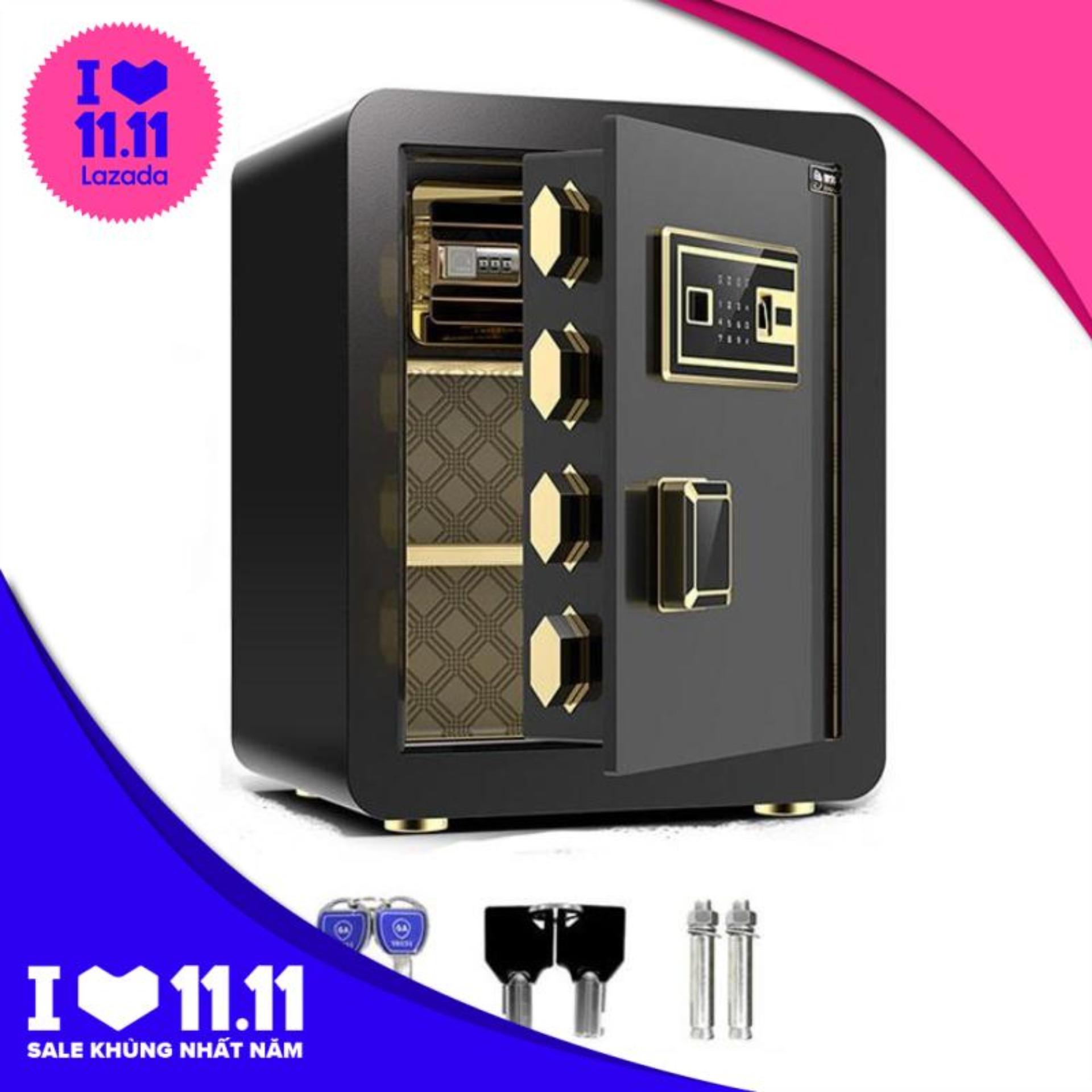 [HCM]Két sắt vân tay 4C sang trọng hiện đại