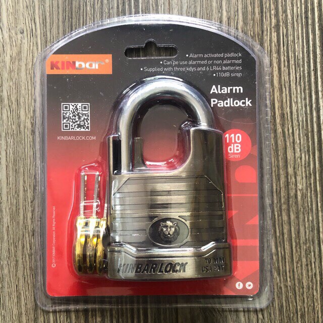 KHOÁ BÁO ĐỘNG CHỐNG TRỘM KINBAR LOCK