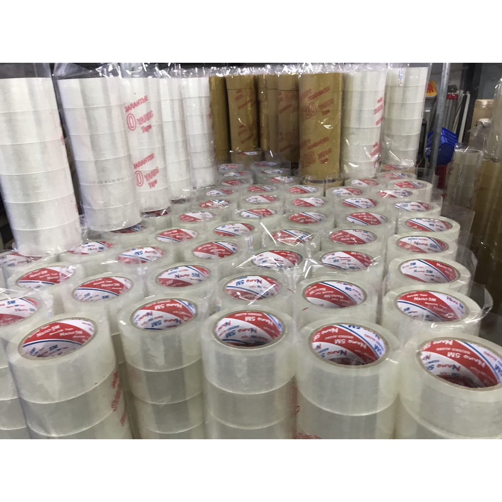 BĂNG KEO TRONG, ĐỤC 200y (1.8KG)