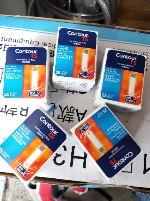 Que thử tiểu đường Contour TS