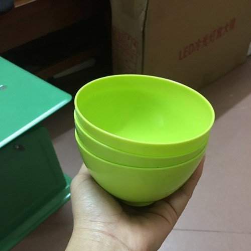 Chén nhựa dẻo trộn đắp mặt nạ dưỡng da siêu rẻ ( Giao màu ngẫu nhiên )