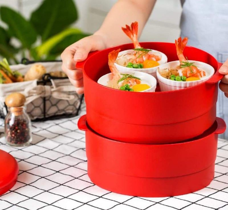 Xửng hấp 2 Tầng Steam It - Tupperware