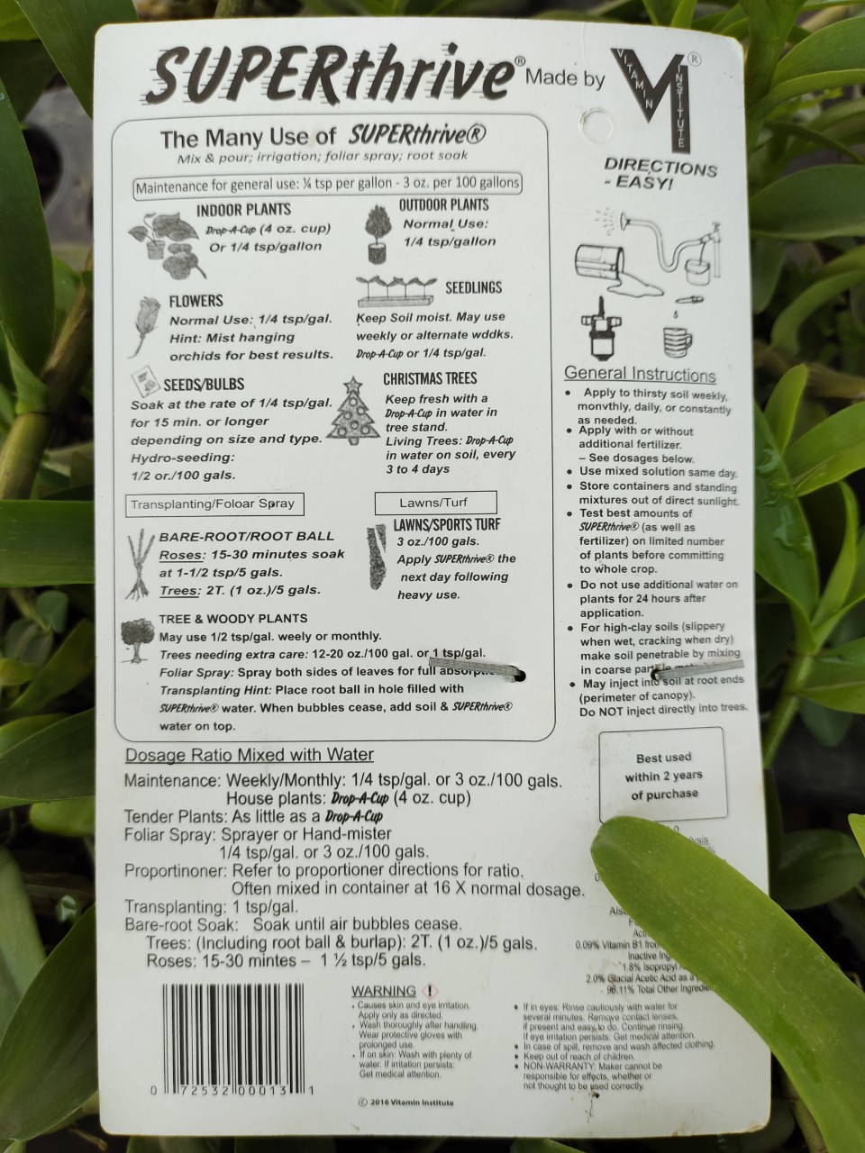 Phân bón Superthrive (Mỹ)