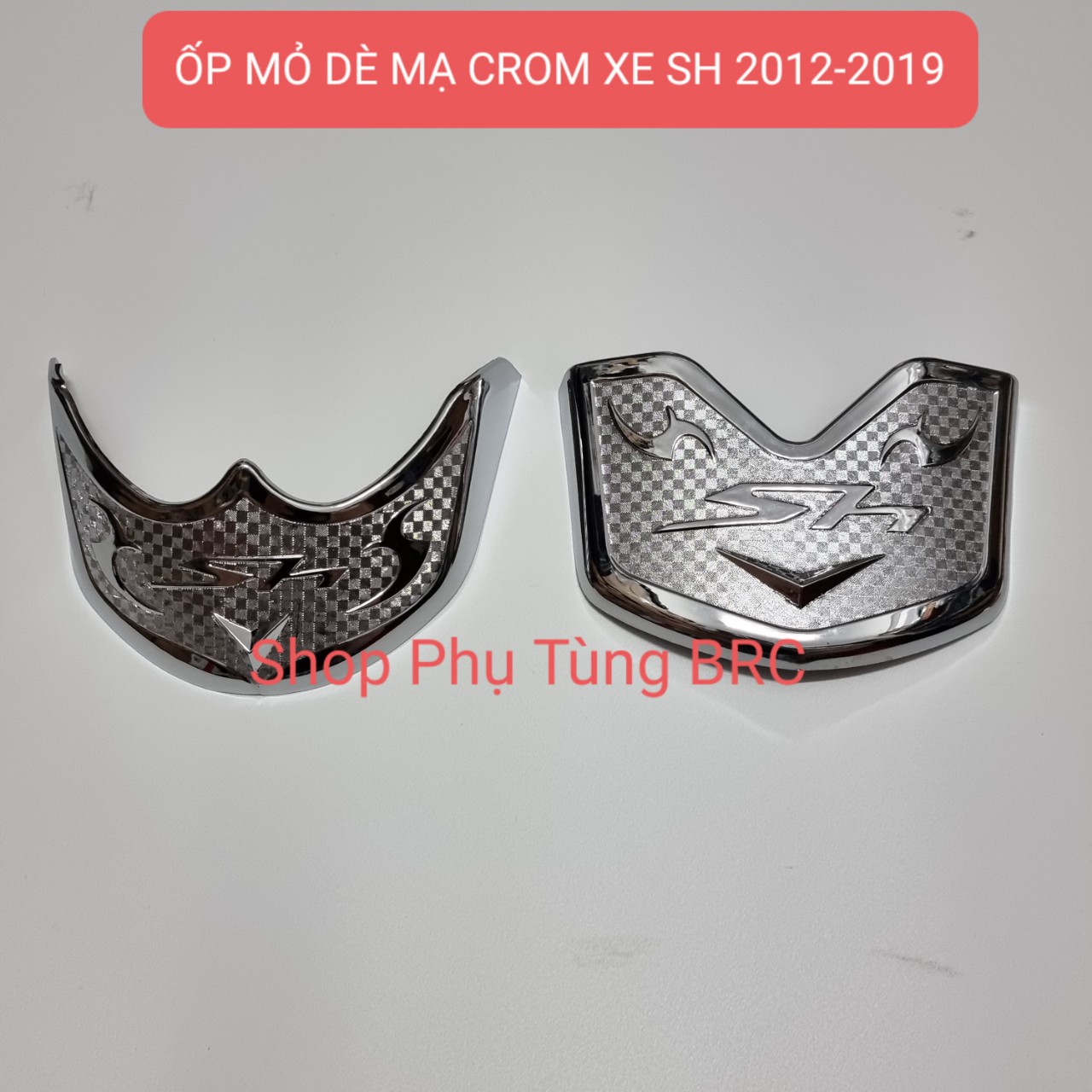 Combo bộ ốp mỏ dè trước, sau xe SH 2012 - 2019 ( Shop uy tín - Hàng chất lượng - Giá tốt - Mua Ngay )